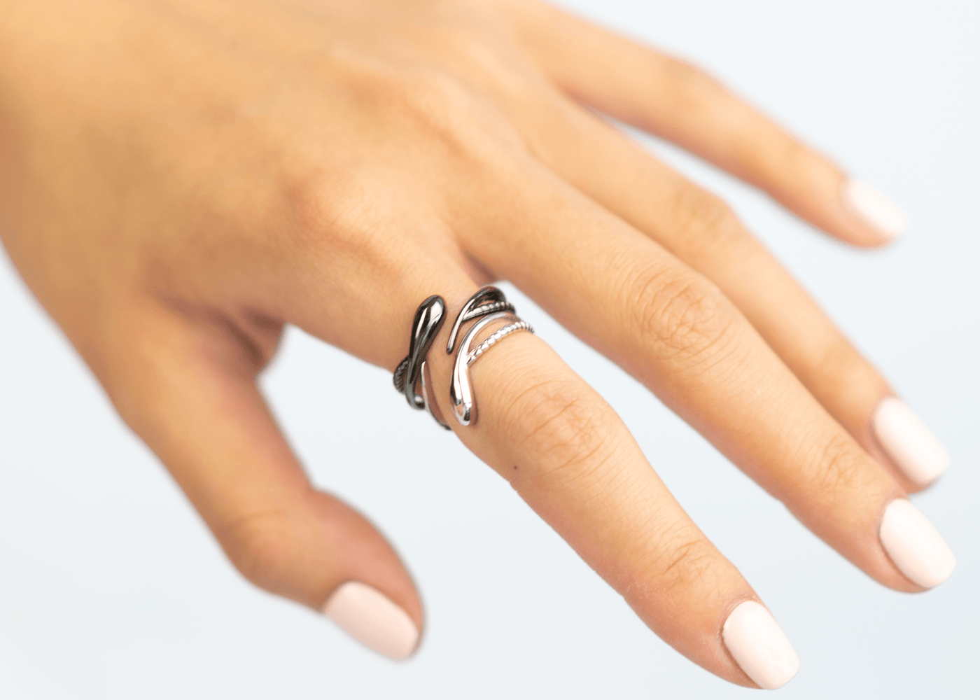 Snaked Wrap Ring