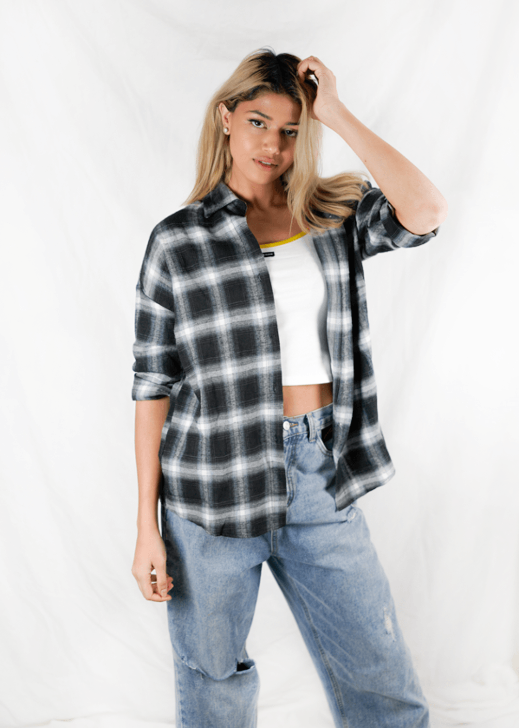 Grayscale Flannel