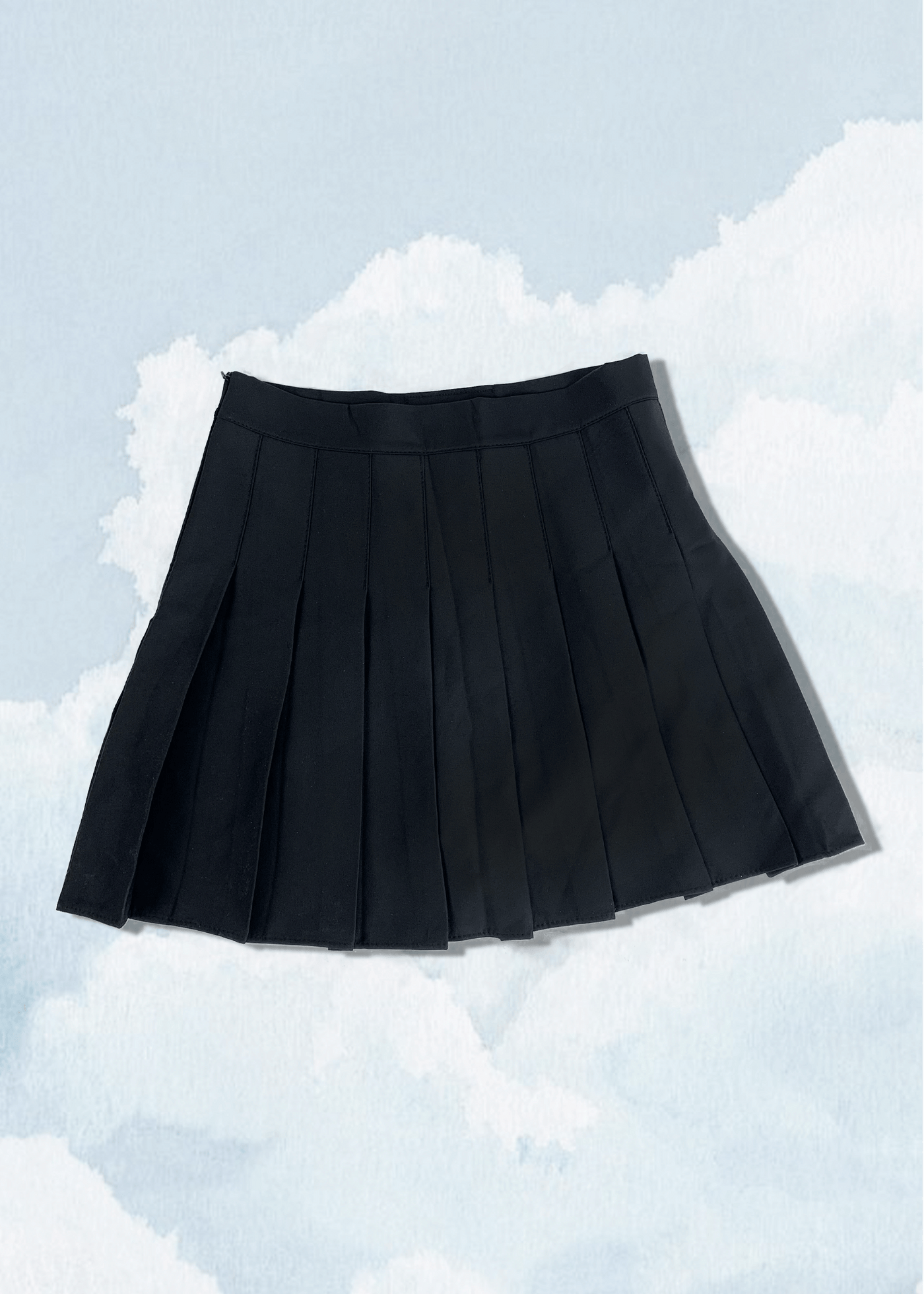 Noir Ruffled Skirt